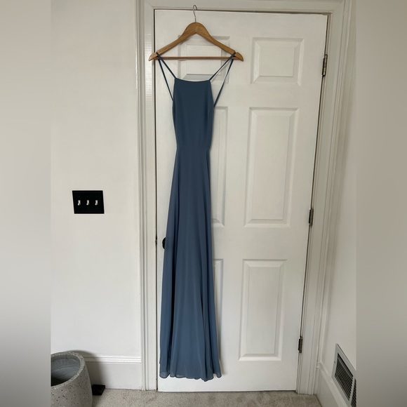 Mythical Kind of Love Slate Blue Maxi Dress - Picture 5 of 9